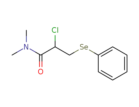 N,N-dimethyl 2-chloro-3-phenylselenopropionamide