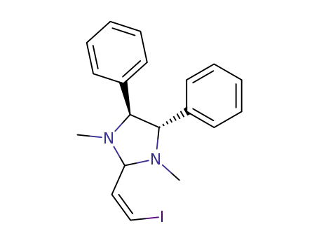 (4S,5S)-2-((Z)-2-Iodo-vinyl)-1,3-dimethyl-4,5-diphenyl-imidazolidine