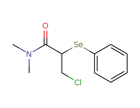N,N-dimethyl 2-phenylseleno-3-chloropropionamide
