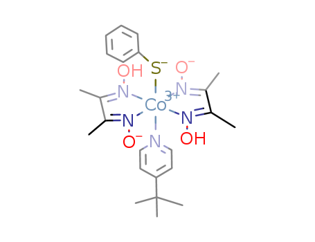 benzenethiolate; cobalt; N-[(Z)-3-nitrosobut-2-en-2-yl]hydroxylamine; 4-tert-butylpyridine cas  55886-71-0