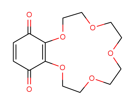 Molecular Structure of 103215-11-8 (16,19-Dioxo-2,5,8,11,14-pentaoxabicyclo[13.4.0]-1<sup>15</sup>,17<sup>18</sup>-nonadecadien)
