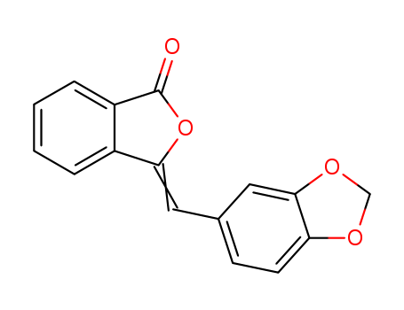 1(3H)-Isobenzofuranone, 3-(1,3-benzodioxol-5-ylmethylene)-