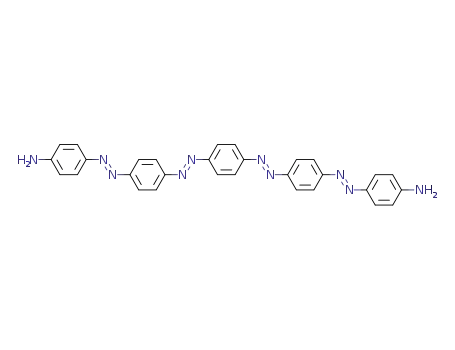 4-[[4-[[4-[[4-[(4-Aminophenyl)diazenyl]phenyl]diazenyl]phenyl]diazenyl]phenyl]diazenyl]aniline
