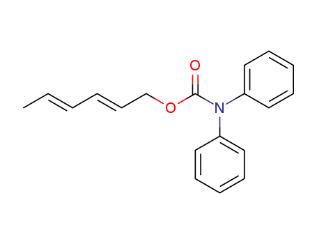Carbamic acid,diphenyl-, 2,4-hexadienyl ester (8CI,9CI)
