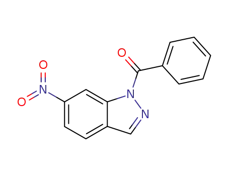 Molecular Structure of 36174-00-2 (1H-Indazole, 1-benzoyl-6-nitro-)