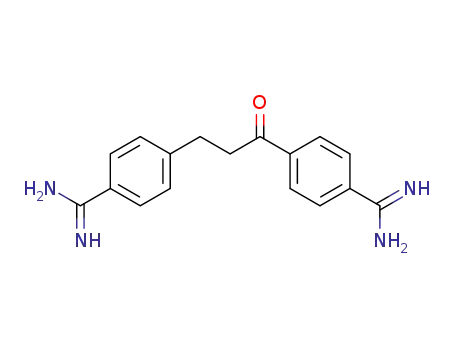 Benzenecarboximidamide, 4,4'-(1-oxo-1,3-propanediyl)bis-