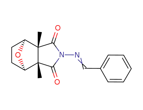 2-benzylidenamino-3a,7a-dimethyl-(3a<i>t</i>,7a<i>t</i>)-hexahydro-4<i>r</i>,7<i>c</i>-epoxido-isoindole-1,3-dione