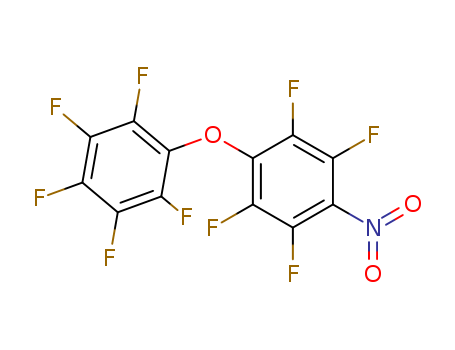 Molecular Structure of 19847-41-7 (Benzene, pentafluoro(2,3,5,6-tetrafluoro-4-nitrophenoxy)-)