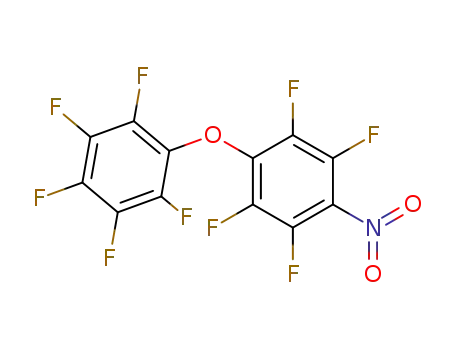 Molecular Structure of 19847-41-7 (Benzene, pentafluoro(2,3,5,6-tetrafluoro-4-nitrophenoxy)-)