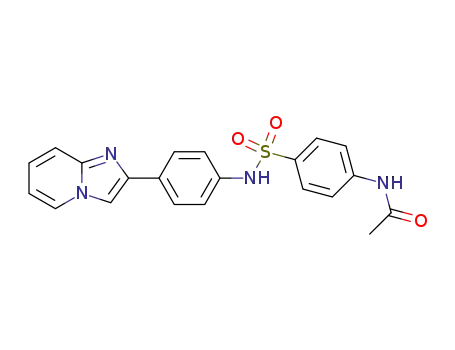 <i>N</i>-acetyl-sulfanilic acid-(4-imidazo[1,2-<i>a</i>]pyridin-2-yl-anilide)