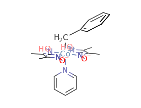 27860-79-3,Cobalt,bis[[2,3-butanedione 2,3-di(oximato-kN)](1-)](phenylmethyl)(pyridine)-, (OC-6-12)-,Cobalt,benzylbis(2,3-butanedione dioximato)(pyridine)-, trans- (8CI); Cobalt,bis(dimethylglyoximato)benzyl(pyridine)- (7CI); Cobalt, bis[(2,3-butanedionedioximato)(1-)-N,N'](phenylmethyl)(pyridine)-, (OC-6-12)-; Cobalt,bis[[2,3-butanedione di(oximato-kN)](1-)](phenylmethyl)(pyridine)-, (OC-6-12)- (9CI); 2,3-Butanedione,dioxime, cobalt complex; Benzene, methyl-, cobalt complex;Benzylbis(dimethylglyoximato)(pyridine)cobalt;Benzylbis(dimethylglyoximato)(pyridine)cobalt(III); NSC 169956;trans-Benzylbis(dimethylglyoximato)(pyridine)cobalt