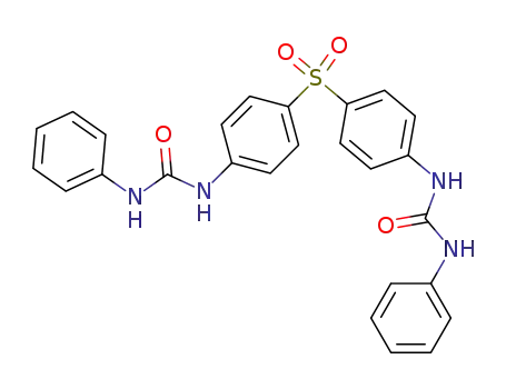 Molecular Structure of 133208-20-5 (Urea, N,N''-(sulfonyldi-4,1-phenylene)bis[N'-phenyl-)