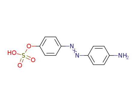 Molecular Structure of 15658-50-1 (Phenol, 4-[(4-aminophenyl)azo]-, hydrogen sulfate (ester))