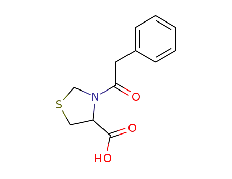3-phenylacetyl-thiazolidine-4-carboxylic acid