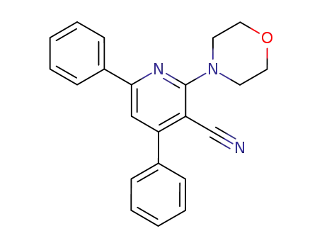 2-Morpholin-4-yl-4,6-diphenylpyridine-3-carbonitrile