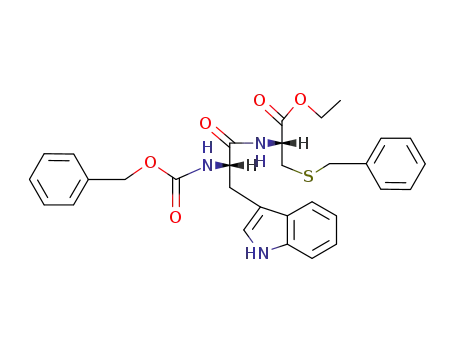 <i>S</i>-benzyl-<i>N</i>-(<i>N</i><sup>α</sup>-benzyloxycarbonyl-L-tryptophyl)-L-cystein-ethyl ester