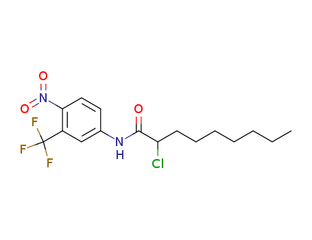 10023-96-8,Nonanamide,2-chloro-N-[4-nitro-3-(trifluoromethyl)phenyl]-,m-Nonanotoluidide,2-chloro-a,a,a-trifluoro-4'-nitro- (8CI)