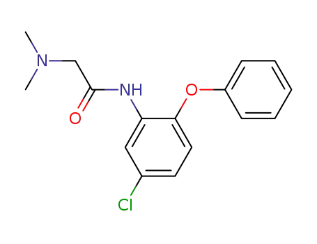 Acetamide, N-(5-chloro-2-phenoxyphenyl)-2-(dimethylamino)-