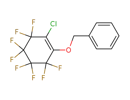 Benzene,
[[(2-chloro-3,3,4,4,5,5,6,6-octafluoro-1-cyclohexen-1-yl)oxy]methyl]-