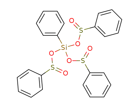 Benzenesulfinic acid, phenylsilylidyne ester