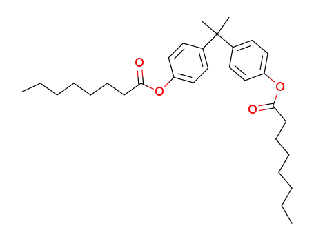 2,2-bis-(4-octanoyloxy-phenyl)-propane