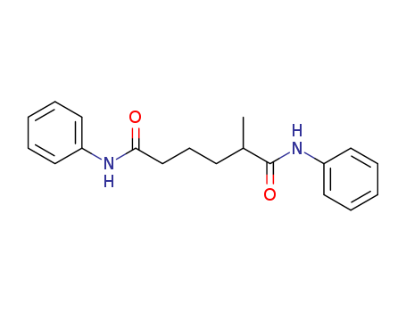 Hexanediamide,2-methyl-N1,N6-diphenyl- cas  7470-84-0