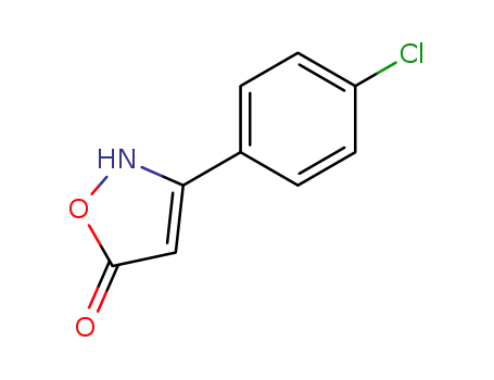 Molecular Structure of 467253-22-1 (5(2H)-Isoxazolone, 3-(4-chlorophenyl)-)