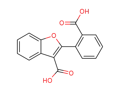 2-(2-carboxy-phenyl)-benzofuran-3-carboxylic acid