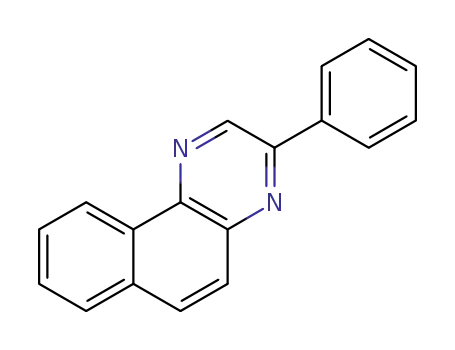 Molecular Structure of 10023-42-4 (Benzo[f]quinoxaline,3-phenyl-)