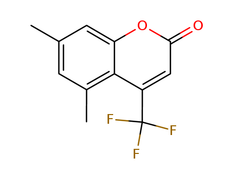 2H-1-Benzopyran-2-one, 5,7-dimethyl-4-(trifluoromethyl)-