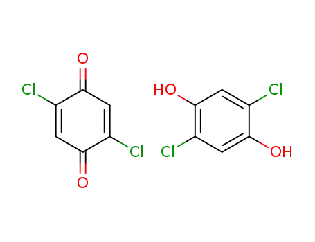 2,5-dichloro-[1,4]benzoquinone; compound of 2.5-dichloro-quinone with 2.5-dichloro-hydroquinone