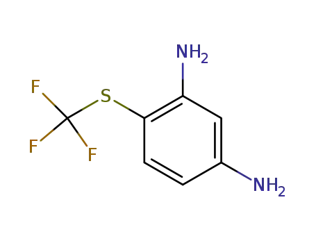 4-trifluoromethylsulfanyl-<i>m</i>-phenylenediamine