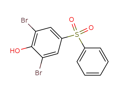 4-benzenesulfonyl-2,6-dibromo-phenol