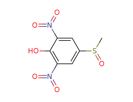 4-methanesulfinyl-2,6-dinitro-phenol
