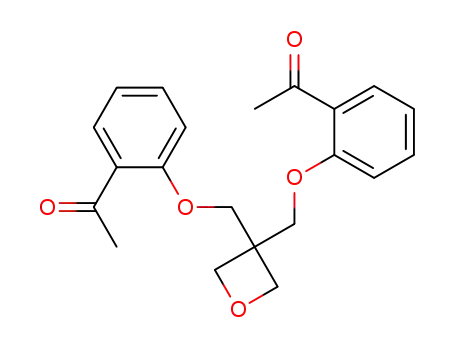 Ethanone, 1,1'-[3-oxetanylidenebis(methyleneoxy-2,1-phenylene)]bis-