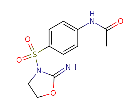 3-(<i>N</i>-acetyl-sulfanilyl)-2-imino-oxazolidine