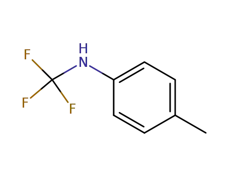 Molecular Structure of 660-32-2 (Benzenamine, 4-methyl-N-(trifluoromethyl)-)