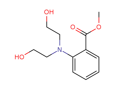 <i>N</i>,<i>N</i>-bis-(2-hydroxy-ethyl)-anthranilic acid methyl ester