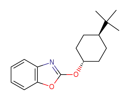 Benzoxazole, 2-[[4-(1,1-dimethylethyl)cyclohexyl]oxy]-, trans-