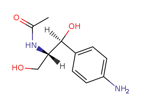 Acetamide, N-[2-(4-aminophenyl)-2-hydroxy-1-(hydroxymethyl)ethyl]-
