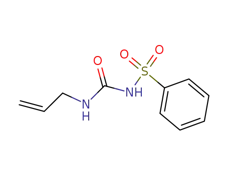 Molecular Structure of 52102-39-3 (Benzenesulfonamide, N-[(2-propenylamino)carbonyl]-)