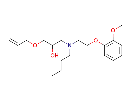 1-Allyloxy-3-{butyl-[2-(2-methoxy-phenoxy)-ethyl]-amino}-propan-2-ol