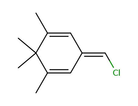 1,4-Cyclohexadiene, 3-(chloromethylene)-1,5,6,6-tetramethyl-