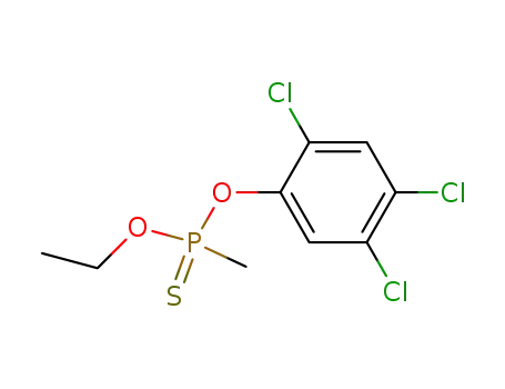 Phosphonothioic acid, methyl-, O-ethyl O-(2,4,5-trichorophenyl) ester
