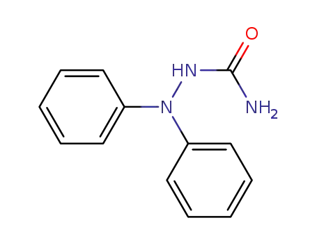 Molecular Structure of 606-85-9 (Hydrazinecarboxamide, 2,2-diphenyl-)
