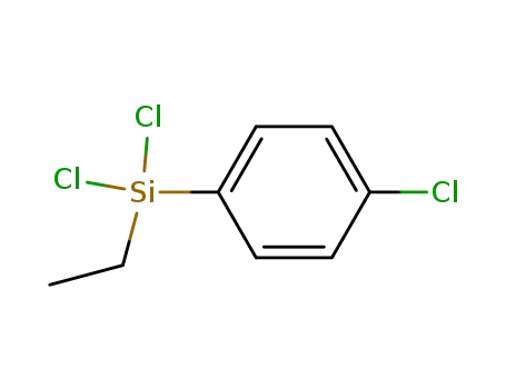 Silane, dichloro(4-chlorophenyl)ethyl-