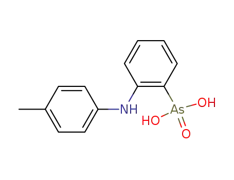 (2-<i>p</i>-toluidino-phenyl)-arsonic acid