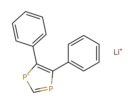 1H-1,3-Diphosphole, 4,5-diphenyl-, lithium salt