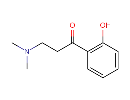 Molecular Structure of 2138-32-1 (1-Propanone, 3-(dimethylamino)-1-(2-hydroxyphenyl)-)