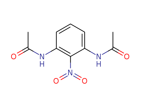 Molecular Structure of 116423-87-1 (Acetamide, N,N'-(2-nitro-1,3-phenylene)bis-)